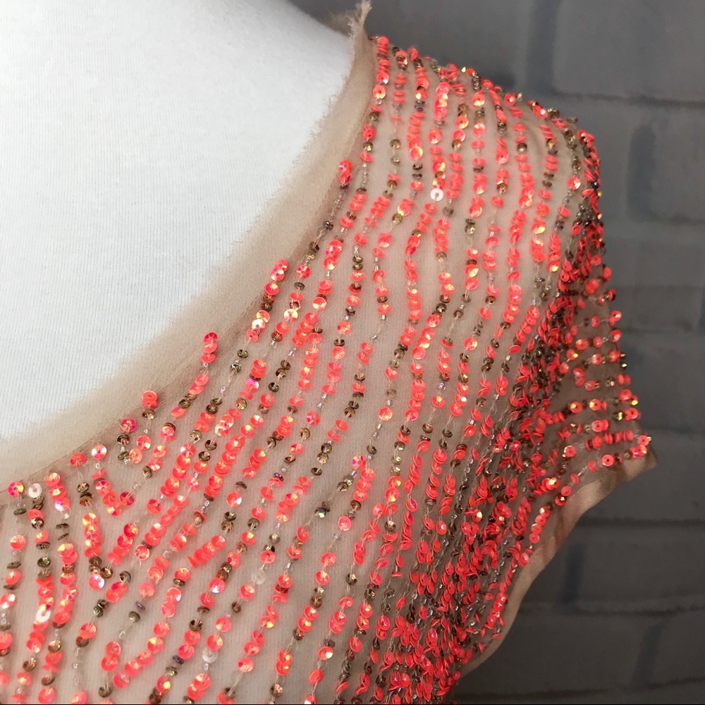 P A R K E R : ”Rae” Beaded Silk Top - Picture 5 of 8